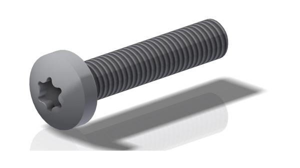 Monte Velo Schraube  Unisize silber