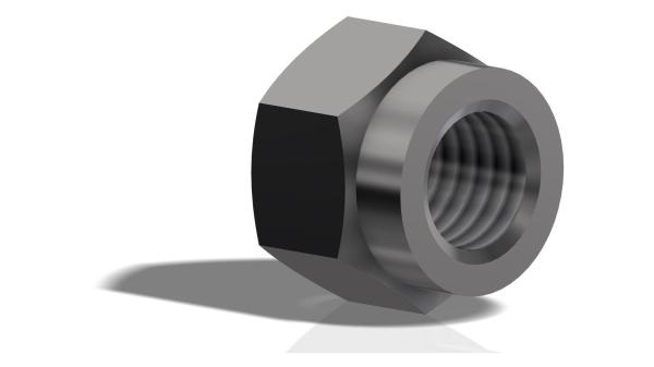 Monte Velo Innensechskantmutter  Unisize silber