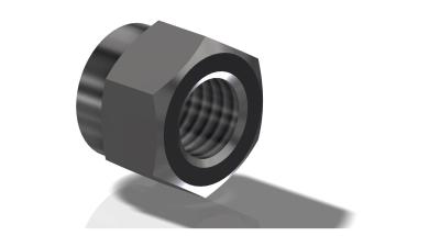 Monte Velo Innensechskantmutter  Unisize silber Produktbild 1