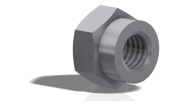 Monte Velo Innensechskantmutter  Unisize silber