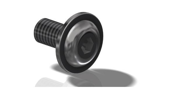 Monte Velo Schraube  Unisize silber