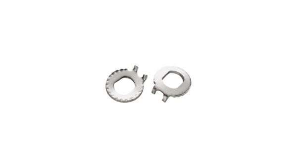 Fix-Nippel Fixierscheibe  M5 silber