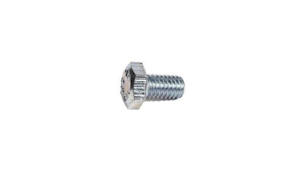 Fix-Nippel Sechskantschraube  M6 silber