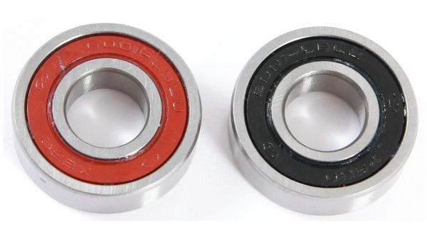 SRAM Lager-Set  XL silber, rot
