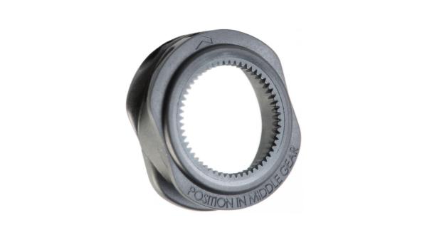 Pinion Schaltzugrolle  XXL schwarz