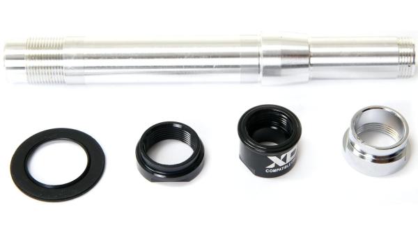SRAM Achse  L schwarz, silber