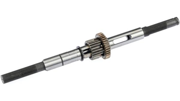 SRAM Achse  17 mm silber, schwarz