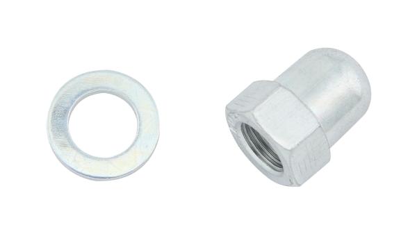 SRAM Hutmutter  1 1/8"-1,5" tapered silber