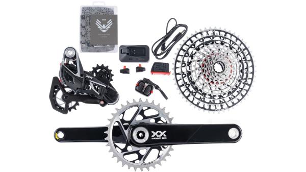 SRAM XX SL Eagle AXS Transmission  L schwarz, silber