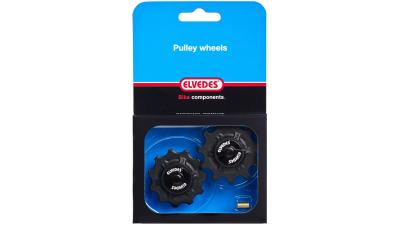Schaltwerke, Ersatz Schaltrollen-Set  17 mm schwarz, gold Produktbild 1