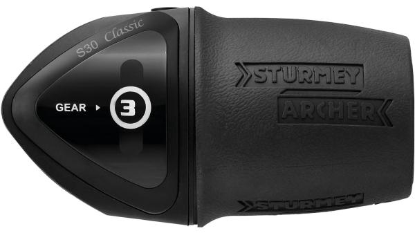 Sturmey Archer Drehgriffschalter  XXL schwarz