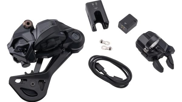 Shimano Deore Di2  17 mm schwarz