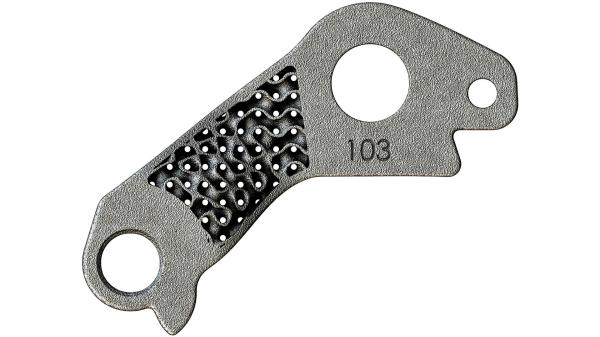 Silca Schaltauge  17 mm silber