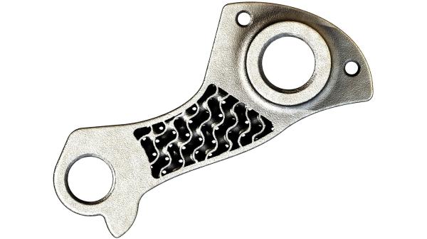 Silca Schaltauge  17 mm silber