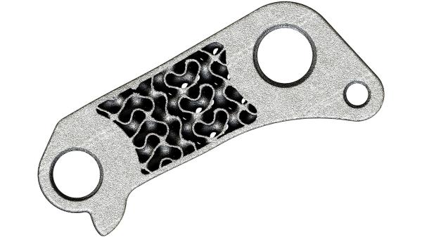 Silca Schaltauge  17 mm silber