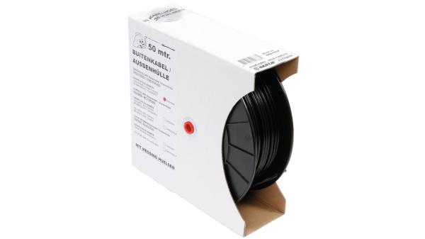 Slurf Schaltzugau&szlig;enh&uuml;lle  17 mm schwarz