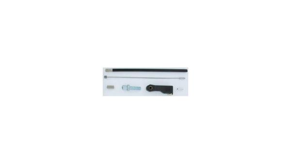 Slurf Schaltzug  17 mm schwarz, silber