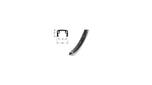 Sch&uuml;rmann Alu  17 mm schwarz