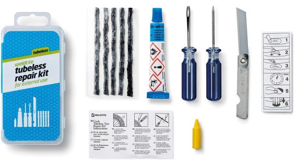 Weldtite Tubeless Repair Kit  F1 schwarz, wei&szlig;, blau