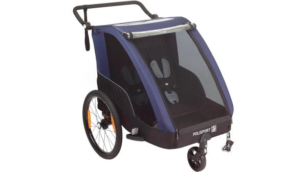 Polisport Trailer & Stroller  XXL blau, grau