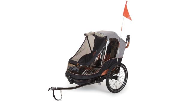 Bobike Trailer & Stroller  XXL grau, blau