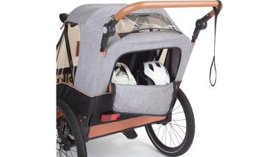 Bobike Trailer & Stroller  XXL grau, blau Produktbild 2