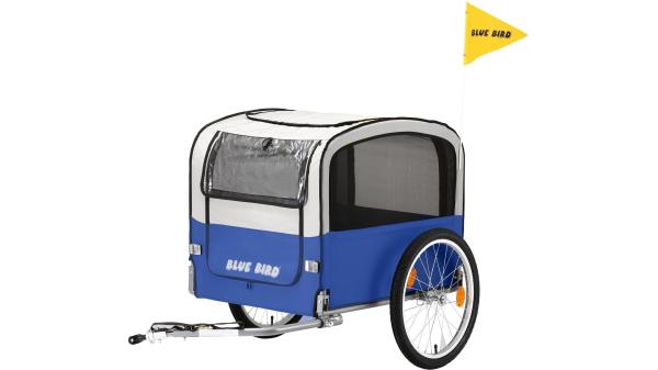 Blue Bird Hundeanh&auml;nger  XXL blau, grau