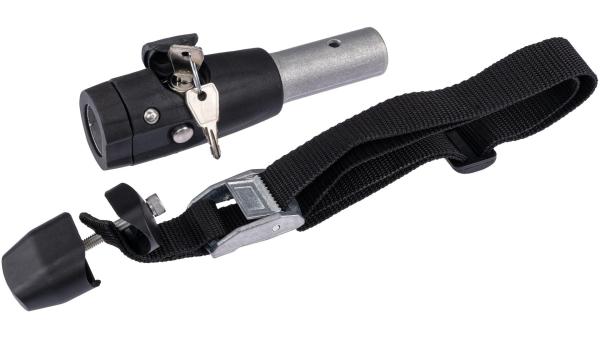 Weber Deichselanschluss  1 1/8" schwarz