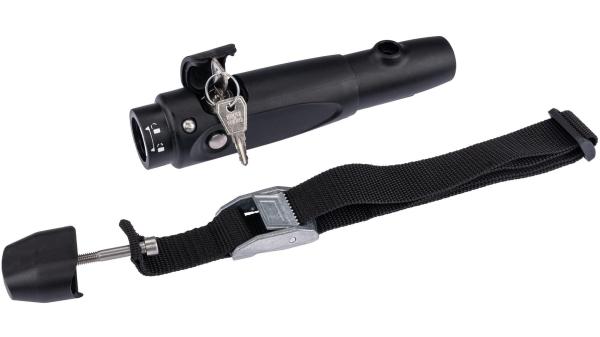 Weber Deichselanschluss  1 1/8" schwarz