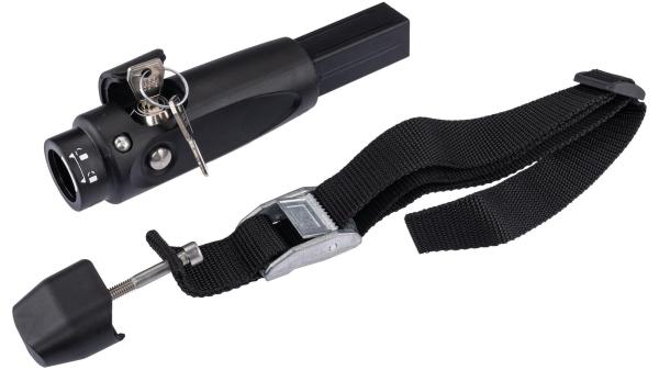 Weber Deichselanschluss  1 1/8" schwarz
