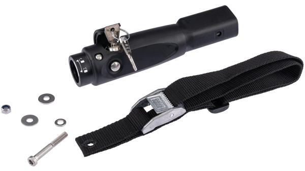 Weber Deichselanschluss  1 1/8" schwarz