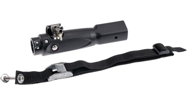 Weber Deichselanschluss  1 1/8" schwarz