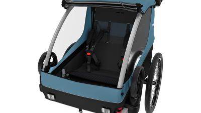 Thule Courier Set  M blau, schwarz Produktbild 2