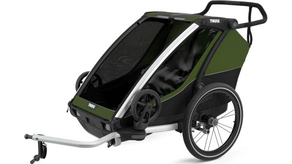 Thule Chariot Cab2  XXL silber, gr&uuml;n