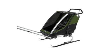 Thule Chariot Cab2  XXL silber, gr&uuml;n Produktbild 2