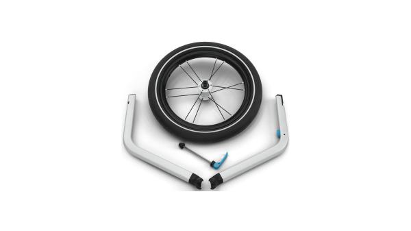 Thule Chariot Jogging Kit  1 1/8" silber, schwarz