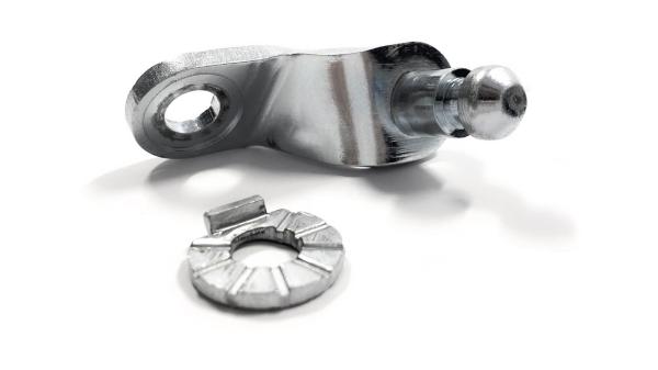 Hamax Anh&auml;ngerkupplung  1 1/8" silber, silber