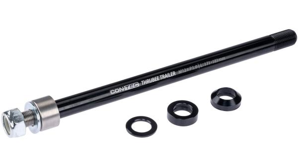 CONTEC Thrubee Trailer  1 1/8" schwarz