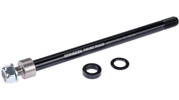 CONTEC Thrubee Trailer  1 1/8" schwarz
