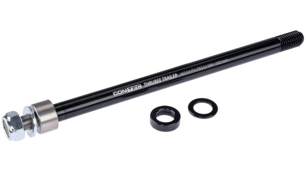 CONTEC Thrubee Trailer  1 1/8" schwarz