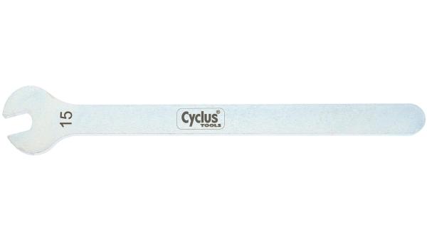 Cyclus Tools Pedalschl&uuml;ssel  15 mm silber