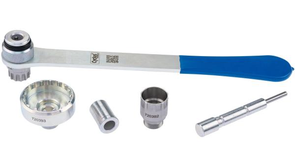 Cyclus Tools Jetmountr  24 mm silber, blau