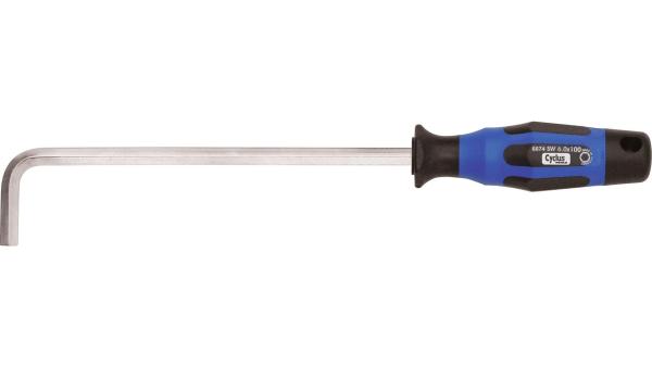 Cyclus Tools Innensechskant-Winkelschl&uuml;ssel  10 mm schwarz, silber