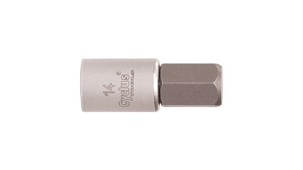 Cyclus Tools Steckschl&uuml;sseleinsatz  14 mm silber