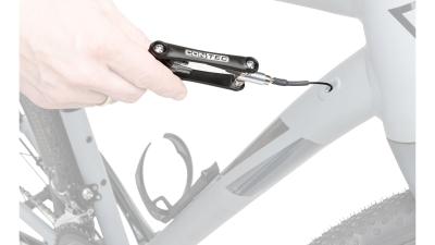 CONTEC TFM-Cable Guy  XXL schwarz, silber Produktbild 2