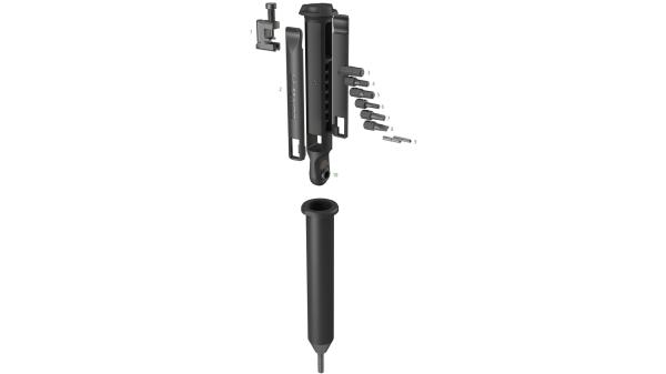 CONTEC Treasure Fork  1,5 mm schwarz, silber