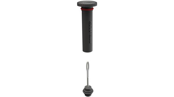 CONTEC Treasure Bar TL  14 mm schwarz, silber