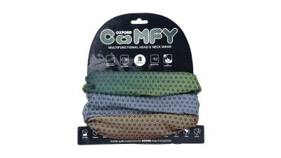 Oxford Comfy Unisex 22 mm grau, gr&uuml;n, blau Produktbild 1