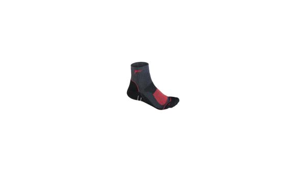 F-Lite High Merino Damen XL grau, schwarz, rot