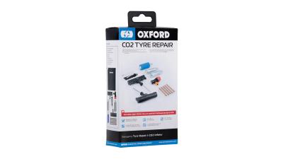Oxford CO2 Tyre Repair Kit  17 mm silber, schwarz Produktbild 2